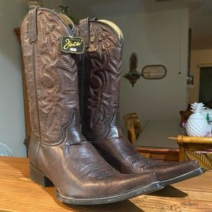 Jaca Cowboy boots made in Mexico size 11.